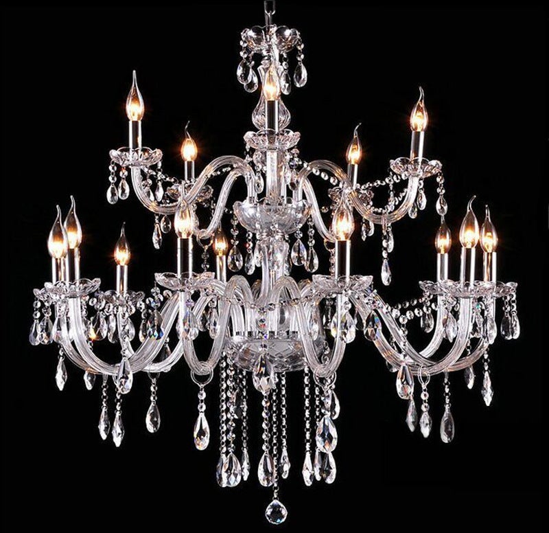 Bedroom Living Room Lamp Hotel European-style Crystal Lamp Restaurant Chandelier Creative Lamps