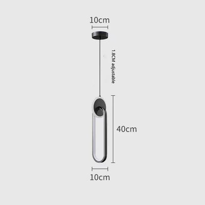 Modern Creative LED Pendant Lamps For Home Living Room Background Wall Hanging Chandelier Bedroom Bedside Lamp Dining Room Decor