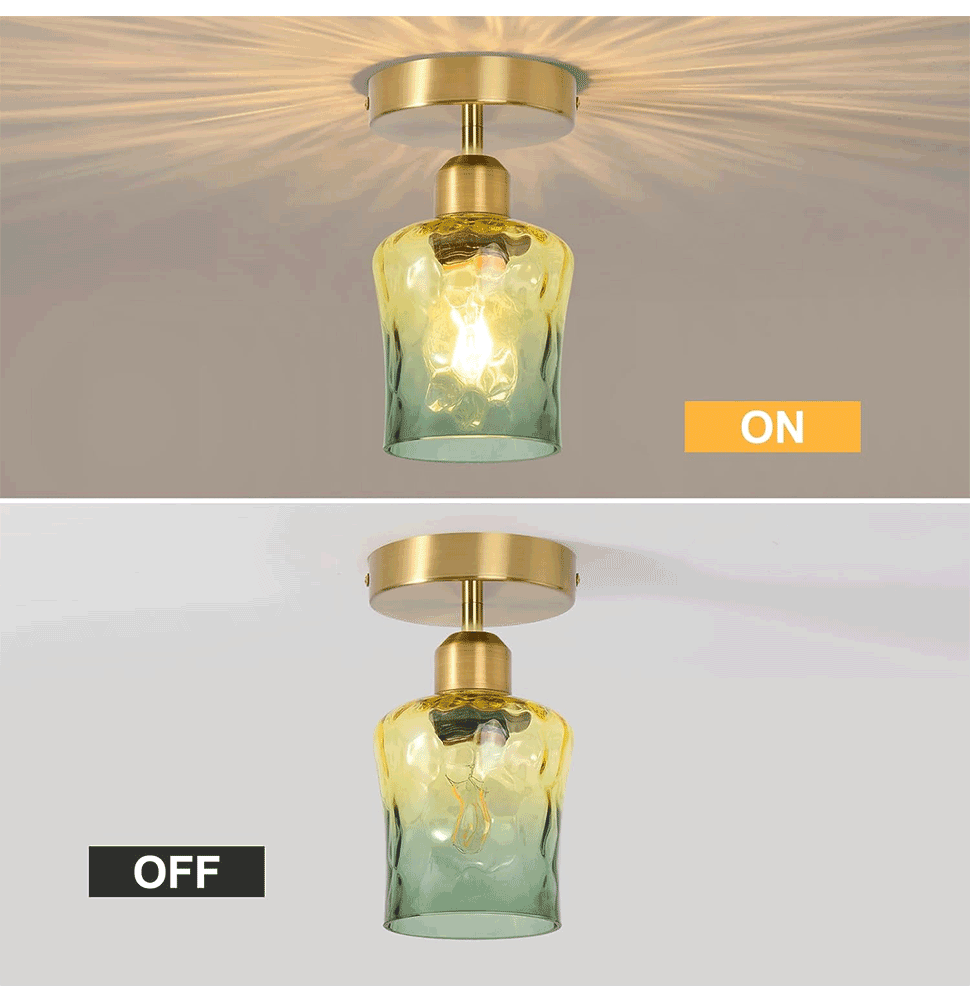 Nordic E27 Ceiling Lamps LED Modern Glass Ceiling Chandelier Bedroom Villa Restaurant Gallery Living Room Indoor Lighting