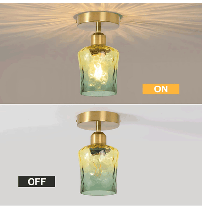 Nordic E27 Ceiling Lamps LED Modern Glass Ceiling Chandelier Bedroom Villa Restaurant Gallery Living Room Indoor Lighting