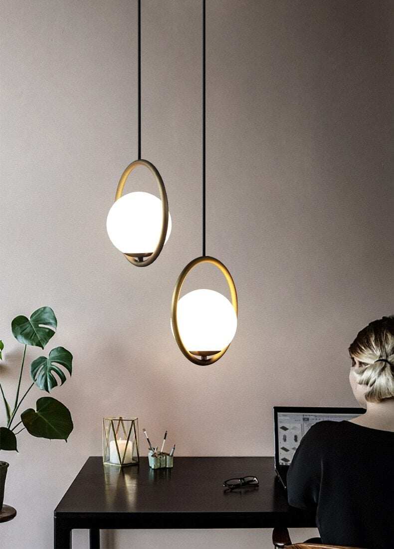 Postmodern Creative Italy Designer Pendant Light Art Loft Dining Room Coffee Shop Hanging Lights Bar Bedside Led Lights