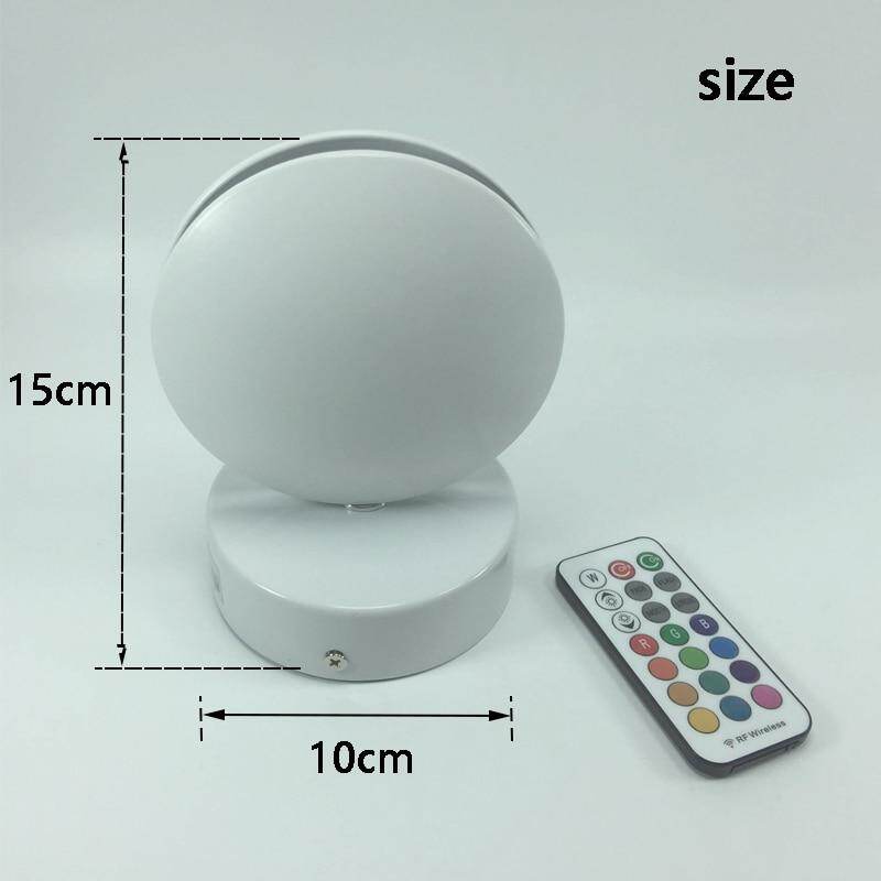 Modern LED Ceiling Light RGB Dimmable wall Light indoor Lighting balcony Bedroom KTV hotel corridor Surface Mount Remote Control