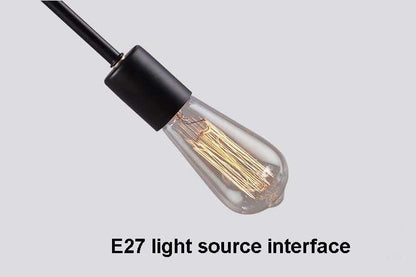 E27 Edison Bulbs Vintage Industrial Pendant Light 12/16/18/20 Head Sputnik Pendant Lamp