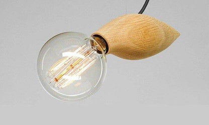 Wood Kitchen Pendant Light Lustre Modern Nordic Light Living Dining Room Luminaire Loft Hanging Light Fixture Hanglamp