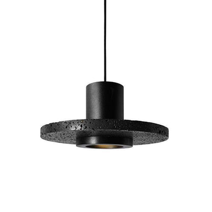 High end Nordic postmodern design bedside lamp, black hole stone foyer, balcony, small pendant lamp, industrial style restauran