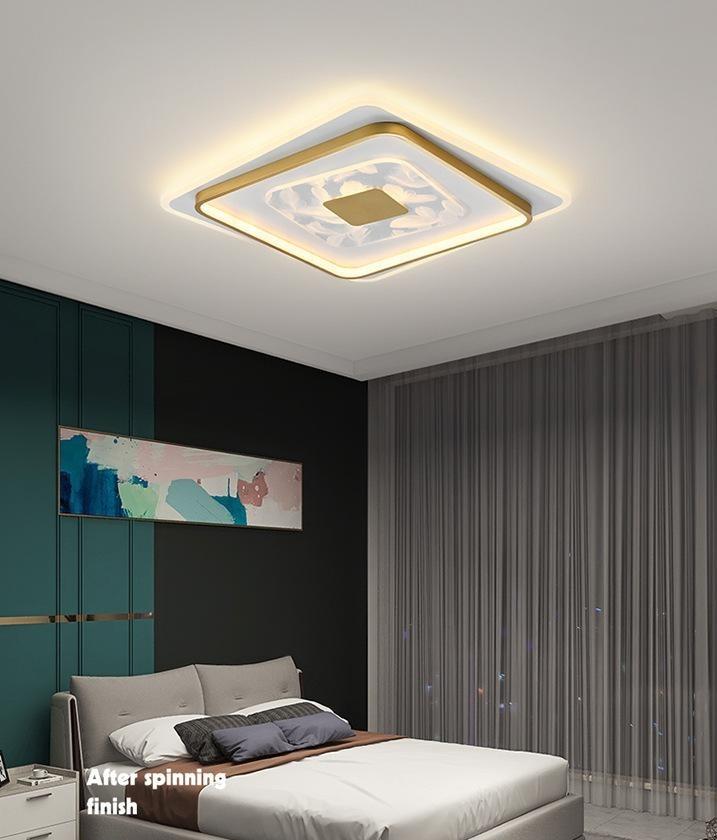 Living Room Ceiling Lamp Creative Feather Light Luxury LED Lamps