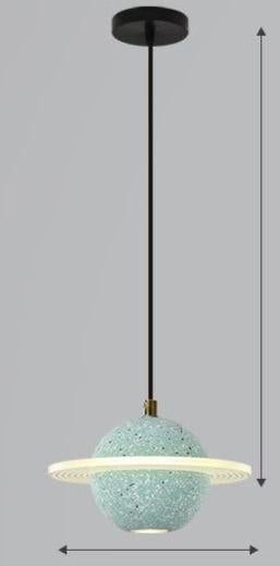 Planet Chandelier Creative Personality Restaurant Bar Simple Bedside Lamp