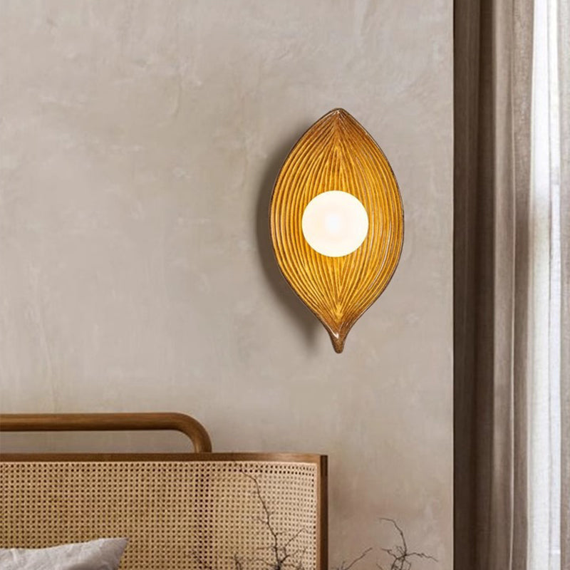 LED Glass Wall Light Creative Decoration Living Room Dining Room Study Corridor Modern Bar Resin Wall Light