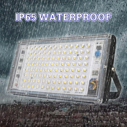 100W Led Flood Light AC  Outdoor Floodlight Spotlight IP65 Waterproof LED Street Lamp Landscape Lighting
