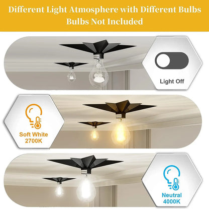 Creative Star Wall Lamp LED Wall Lamp for Luxury Living Room Bedroom Bedside Hotels Background
