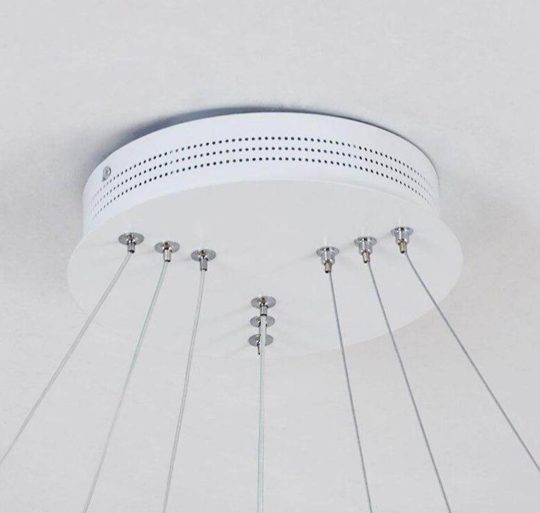 Modern LED Living Dining Room Pendant Lights Suspension Luminaire Suspendu Led Ring Lighting Lamp Fixture De Techo Colgante