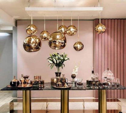 Modern Novelty Art Deco Glass Pendant Light LED E27 With 3 Colors For Living Room Bedroom Restaurant Kitchen Cafe Hotel Office