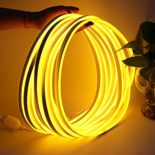 Neon Flex Led Strip Light AC220V SMD2835 Waterproof Flexible Lighting Power Plug Outdoor Festival Decoration Strips Neon Lights-2