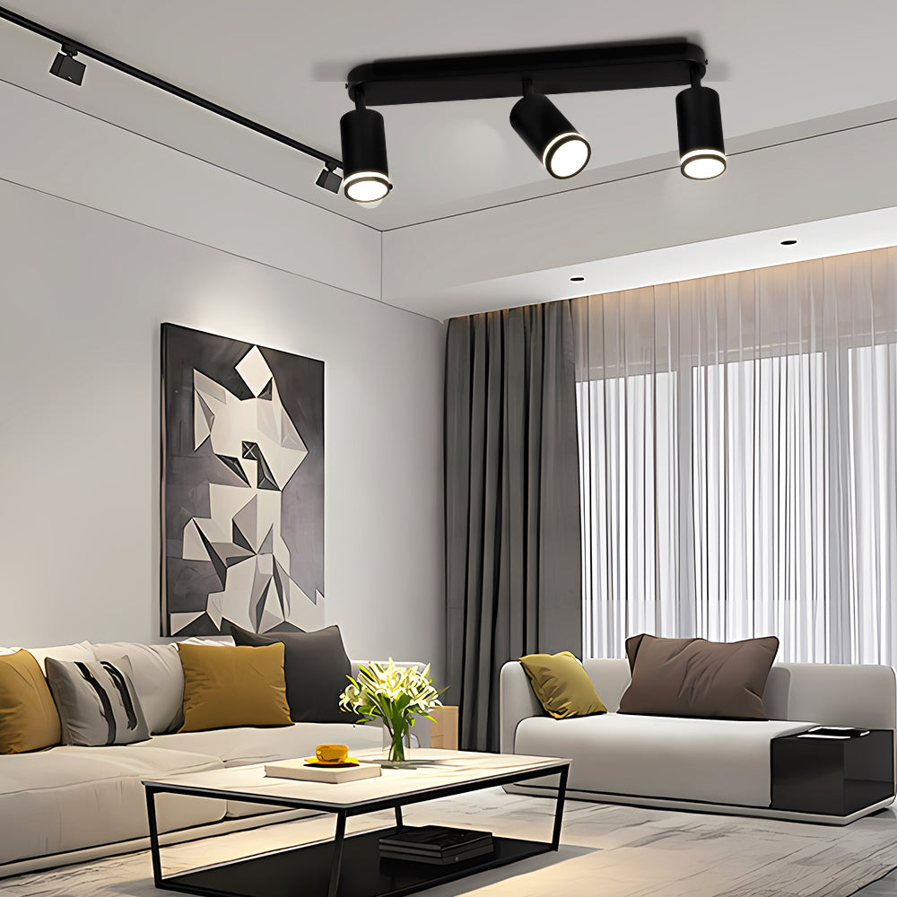 Modern Ceiling Led Spot Light Replaceable GU10 Bulb Track Lighting for Living Room Kitchen Ceiling Lamp