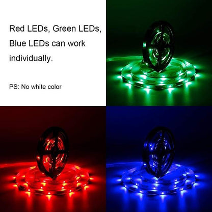 32.8ft 10M LED Light Strips RGB Tiktok Lights 600LEDs Flexible Color Change SMD 2835 with 44 Keys IR Remote Controller and 100-240V Power Supply for Home Bedroom Kitchen TV Back Lights DIY Deco