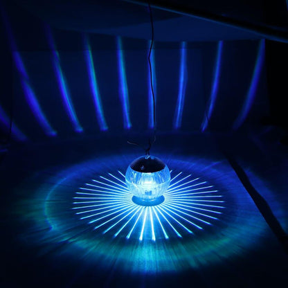 Underwater Light Swimming Pool Led Light Waterproof 7 Color RGB Changing LED Floating Lights Solar Powered Fishing Pond Light