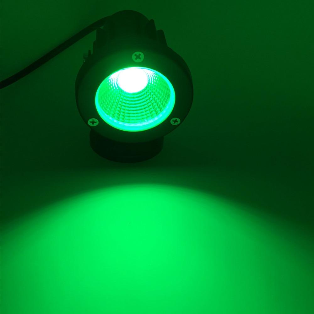 220V 110V Outdoor Lighting LED Lawn Lamp Landscape Lights Waterproof 3W 5W 7W 9W IP65 Spike COB Light For Garden Spot Bulbs