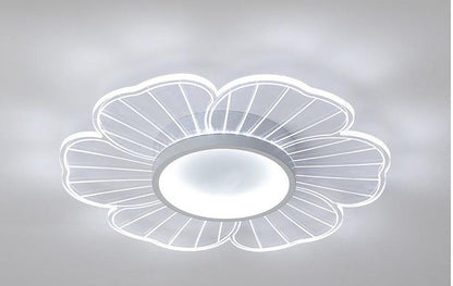 New Modern Minimalist Flower LED Bedroom Ceiling Lamp