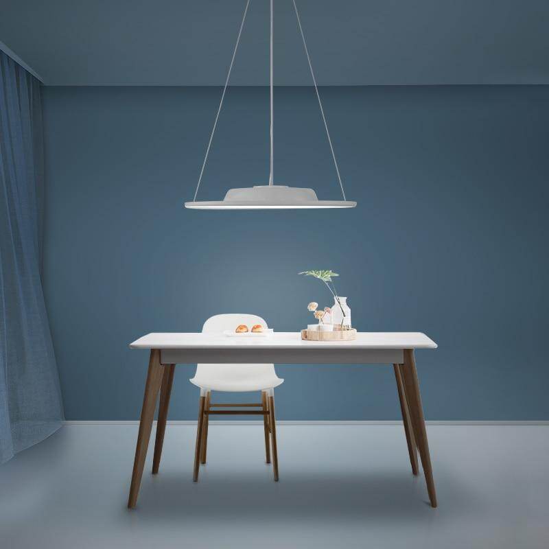 Modern LED Smart Dining Chandelier Bluetooth Speaker Pendant Light RGB Ambient Light APP Remote Control