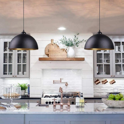 Retro Loft Metal Pendant Light American Vintage Hanging Lamps Industrial Light Kitchen Restaurant Living Room Ceiling Chandelier
