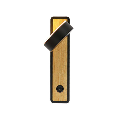 Nordic modern simple indoor wall lamp living room decoration stair lamp bedroom Hotel creative decoration rotating bedside lamp