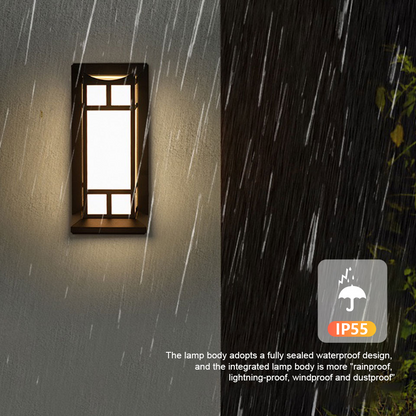 Outdoor Lamps Motion Sensor Wall Light Waterproof AC85-265V 16/30W Exterior Wall Lamp For Garden Light Street Lamp
