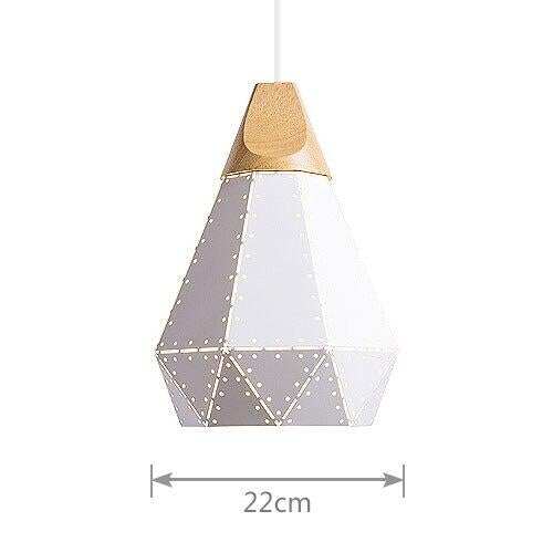 Pendant Light Modern E27 Macron Color Pendant Lamp Wood Iron Lampshade Cable 1.2m Pendant Lamp For Bedroom