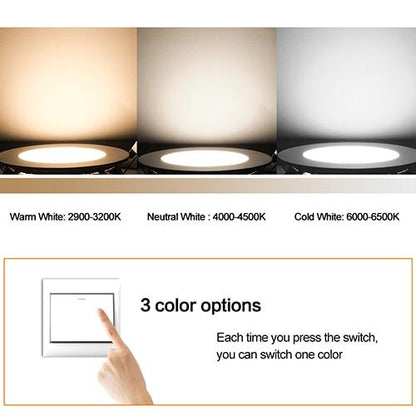 Ultra Bright Round RGB LED Downlight 3W 5W 7W 9W 10W 12W 15W Aluminum LED Down Light warm/cold Recessed Spot Light