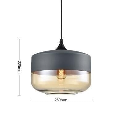 Glass Nordic Modern Pendant Lamp Dinning Room Bar Cafe Loft Vintage Light Hanging Lights Industrial Lighting Fixtures LED