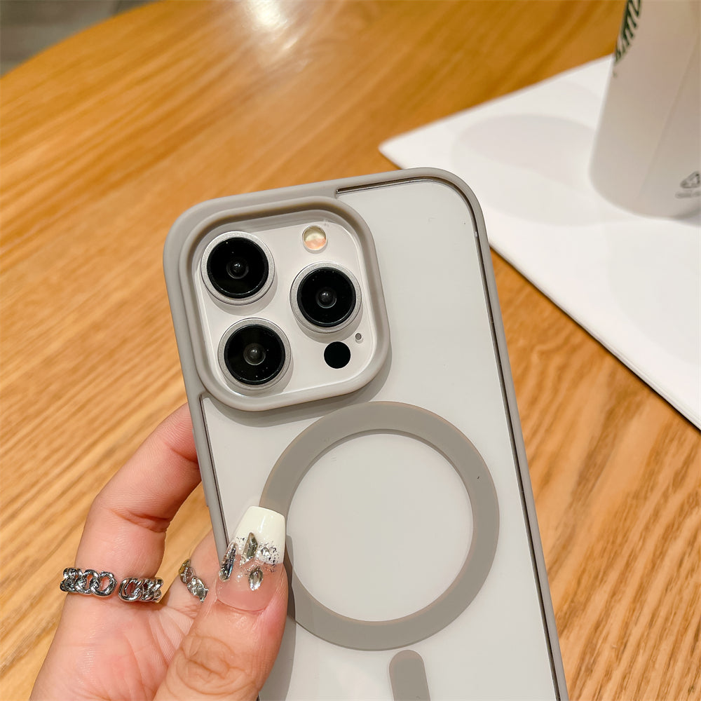 Luxury Shockproof For Magsafe Wireless Charge Case for iPhone 17 16 15 14 13 12 11 Pro Max XR Air Clear Magnetic Bumper Cover