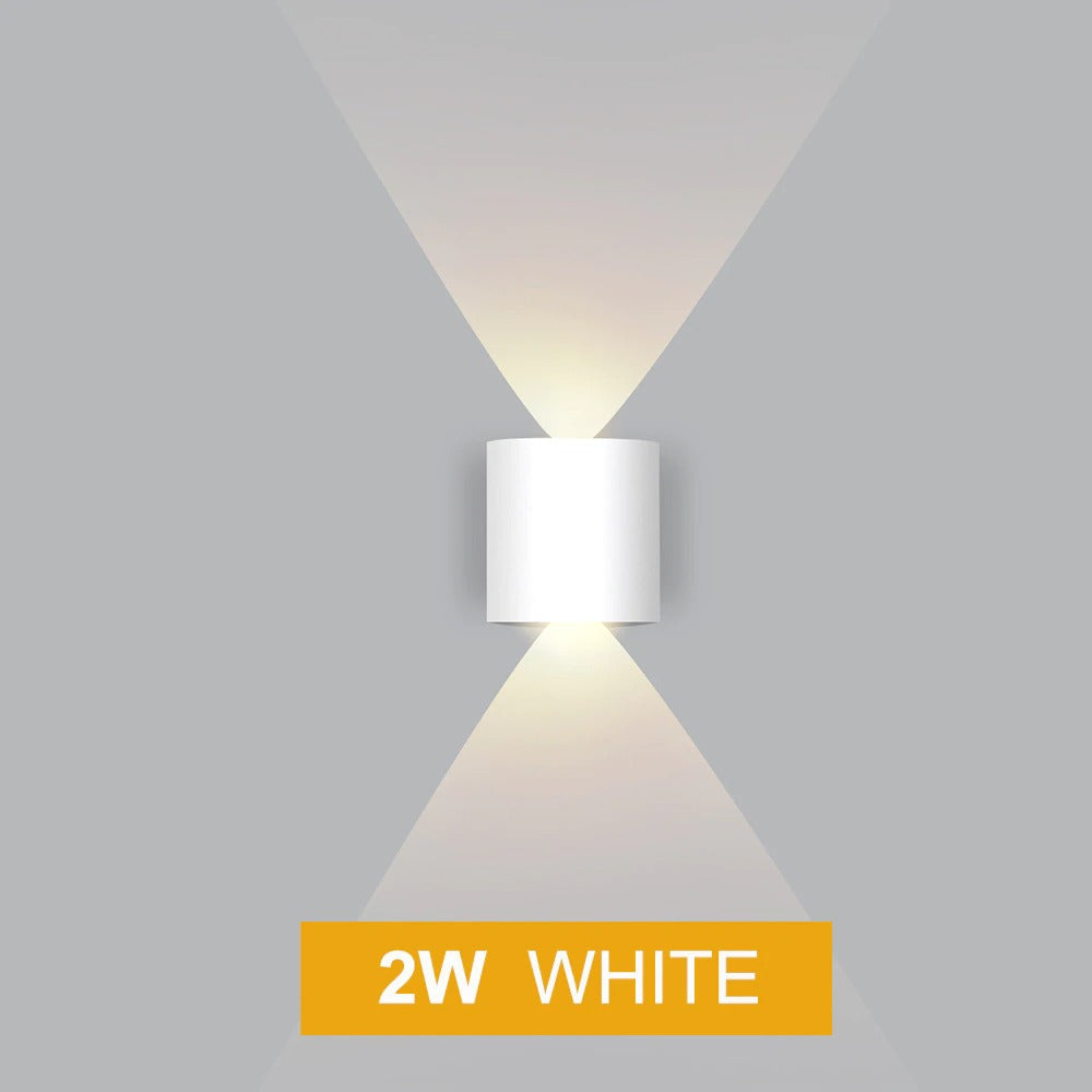 LED Wall Light Outdoor Waterproof Modern Nordic Style Indoor Wall Lamps Living Room Porch Garden Lamp 2W 4W 6W 8W 12W NR-69
