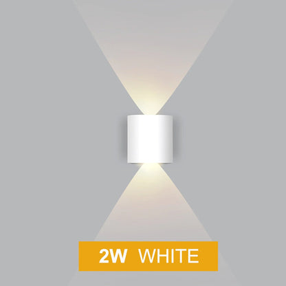 LED Wall Light Outdoor Waterproof Modern Nordic Style Indoor Wall Lamps Living Room Porch Garden Lamp 2W 4W 6W 8W 12W NR-69