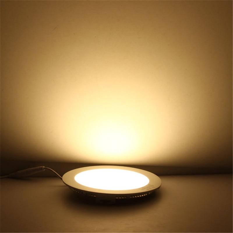 LED Downlight Recessed Kitchen Bathroom Lamp 25W Round/Square LED Ceiling Panel light Warm/Natural/Cool White Free ship