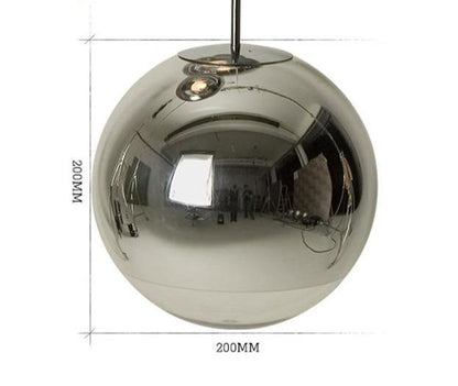 Nordic Led Pendant Light Creative Personality Modern Glass Ball Pendant Lamp Bar Bedroom Bedside Living Room Hanging Lamp