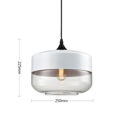 Glass Nordic Modern Pendant Lamp Dinning Room Bar Cafe Loft Vintage Light Hanging Lights Industrial Lighting Fixtures LED