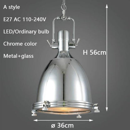 3 Style Loft Retro Industrial Hanging Hardware Metals Pendant Lamp Vintage E27 LED Lights For Kitchen Bar Coffee Light Fixtures