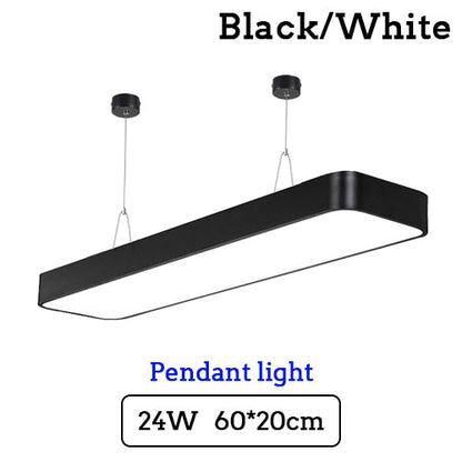 LED Modern Ceiling Light Lamp dimmable Surface Mount Rectangleindustrial wind Lighting Fixture Bedroom Living Room Office lights