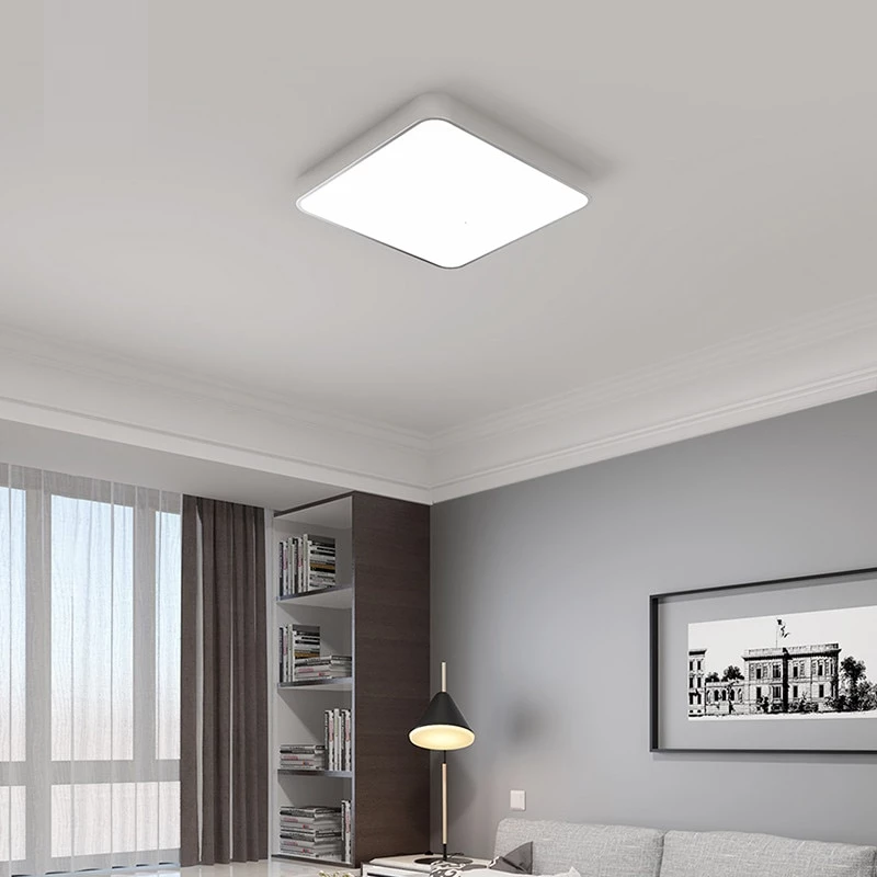 Smart Square LED Ceiling Light Plus Smart Voice / Mi home APP Remote Control for Bedroom Living Room