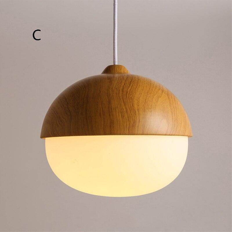 Nordic Modern Creative Decoration Hanging Lamp E27 LED Pendant Light For Kitchen Living Room Bedroom Study Aisle Book Store Cafe