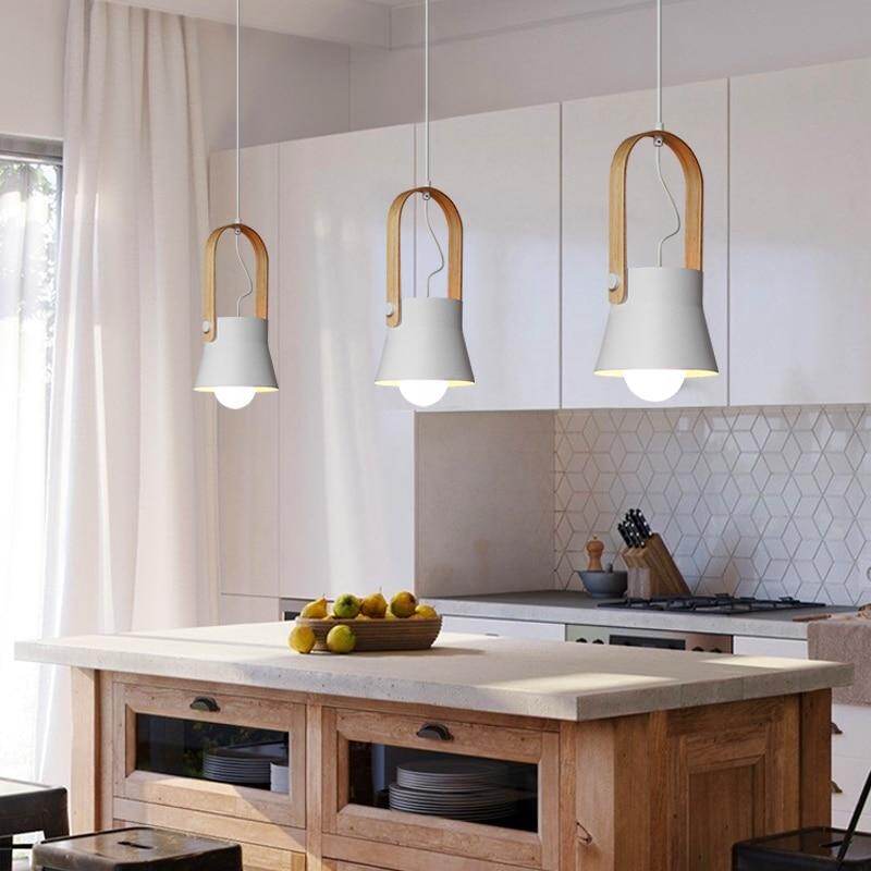 Nordic Loft LED Iron Pendant Lights Restaurant Room Bedroom pendant Lamp Home Indoor Kitchen Fixtures Lighting Luminaire