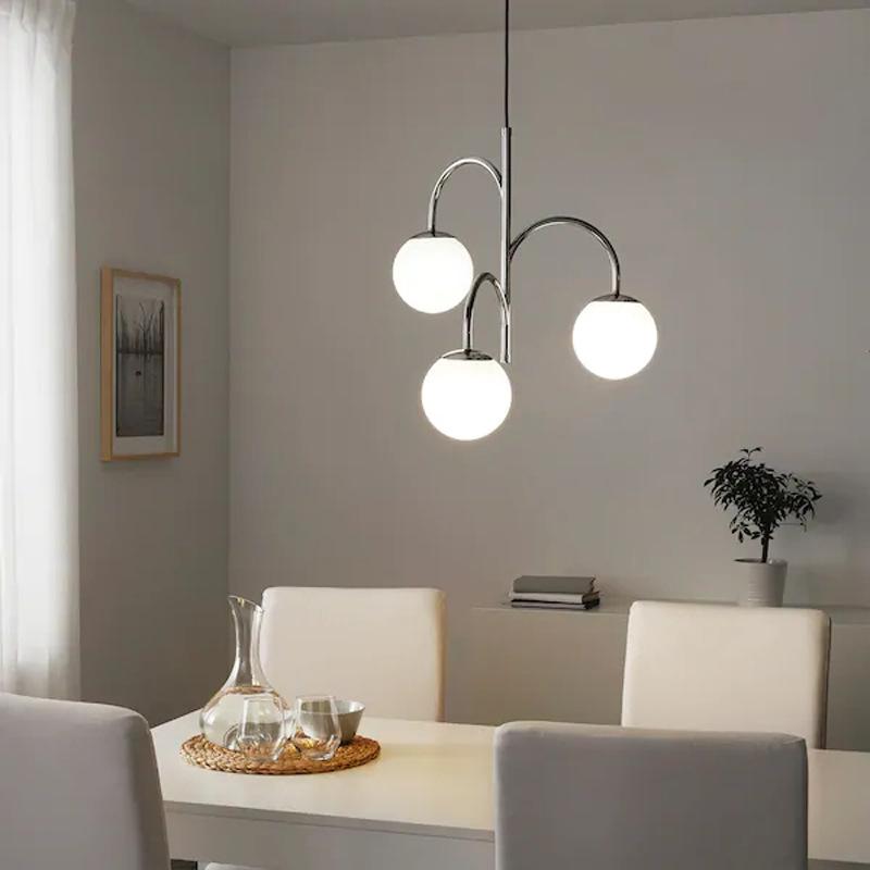 Nordic French Light Luxury Bedroom Restaurant Chandelier Special-shaped Lamp
