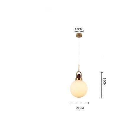 Glass Chandeliers In Restaurants Are Simple and Creative Semi-circular Cream Bar Shops Decorate Bedside Lamps