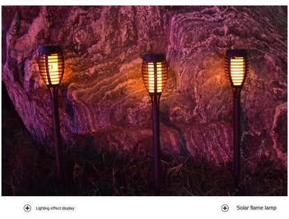 LED Solar lawn Lights Outdoor IP67 Lamp for Courtyard Garden Balcony Waterproof Led Solar Garden Light lawn night light