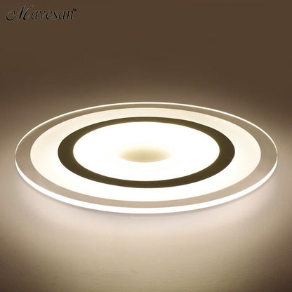 New Circle Indoor Lighting Modern LED Ceiling Lights for Living Room Bedroom Lamp lamparas De Techo Abajur Ceiling Lamp Fixtures