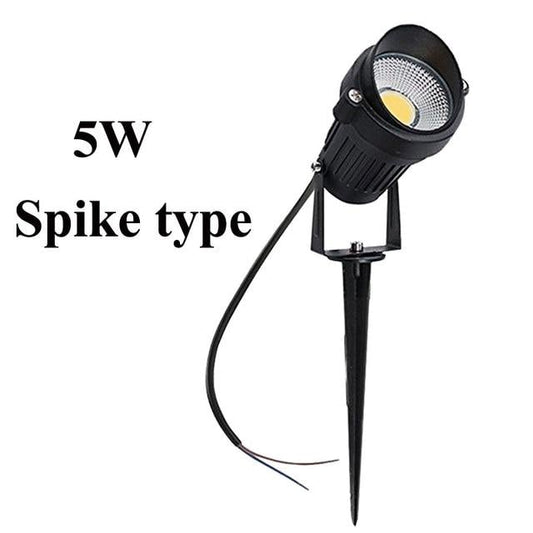 LED COB Garden lighting 3W 5W 10W Outdoor Spike Lawn Lamp Waterproof Lighting Led Light Garden Path Spotlights