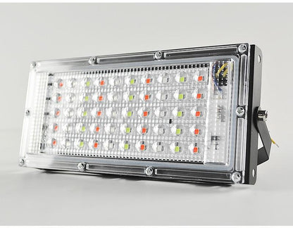 LED Floodlight 100W 50W 10W LED Spotlight IP65 Waterproof Outdoor Refletor Lighting Square Lamp Garden Flood Light