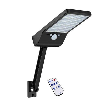 48/56LED Remote Control Solar Light PIR Motion Sensor IP65 Outdoor Wall Street Lamp Waterproof Lamp Lights