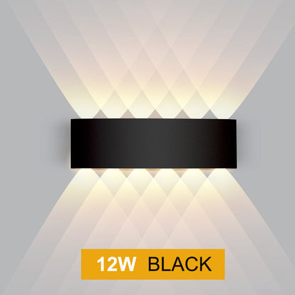 LED Wall Light Outdoor Waterproof Modern Nordic Style Indoor Wall Lamps Living Room Porch Garden Lamp 2W 4W 6W 8W 12W NR-69