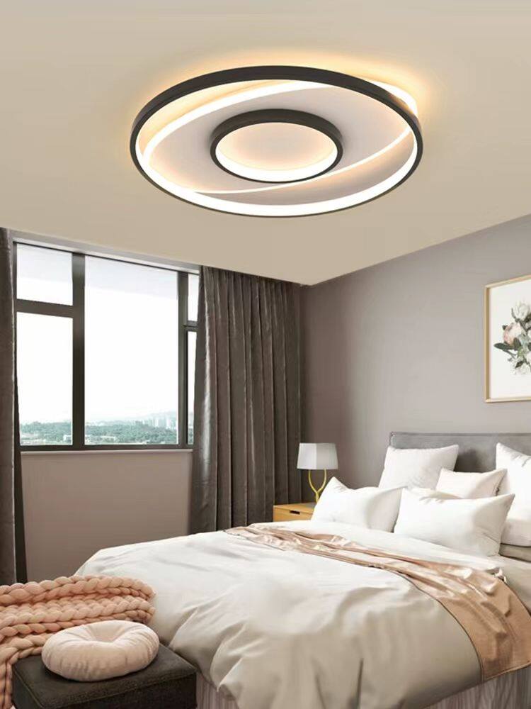 Modern LED Ceiling Light Hallway Home Decor Dimmable Round Lamp Bedroom Living Room