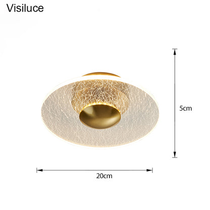 Flush Mount Ceiling Light Fixture Decorative Home Aisle Entrance Cloakroom Corridor Balcony Modern Led Ceiling Lamp